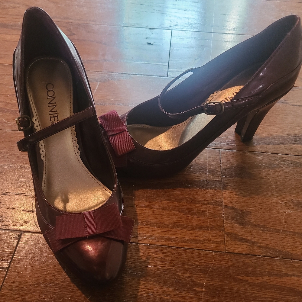 Connie Heels - Wine size 6.5